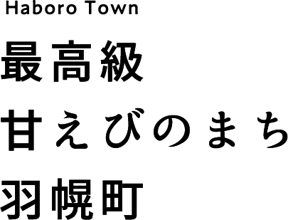 Haboro Town 最高級甘えびのまち羽幌町